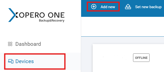 Downloading Xopero ONE Agent installer